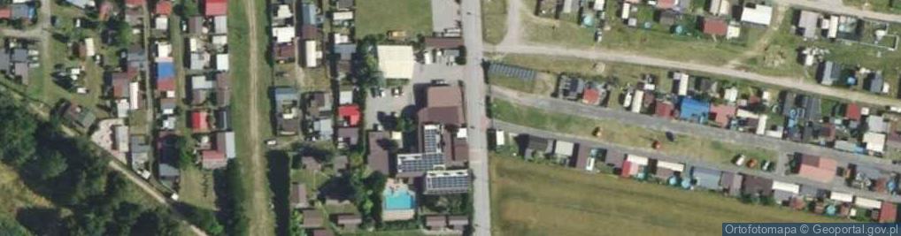 Zdjęcie satelitarne Ośrodek Wypoczynkowo-Szkoleniowy Hotel Żagiel Akwen Katarzyna Pacholak