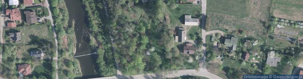 Zdjęcie satelitarne Ośrodek Wypoczynkowy Gronie