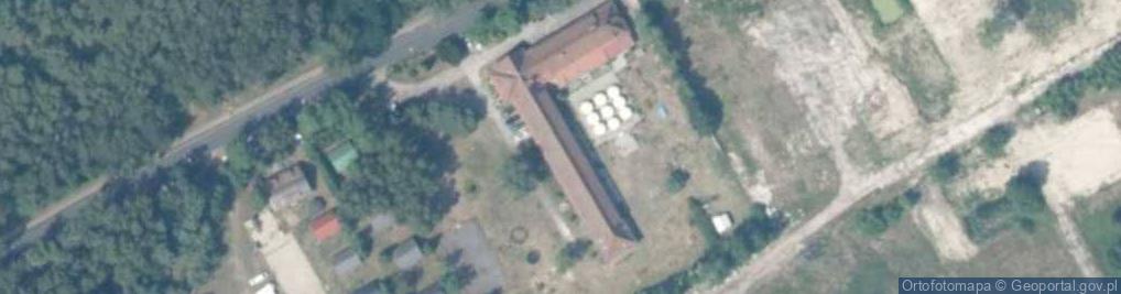 Zdjęcie satelitarne Ośrodek Wypoczynkowy Żółty Dworek Jolanta Strange