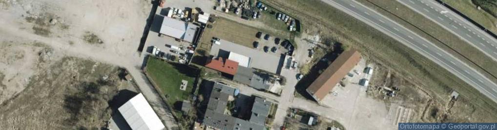Zdjęcie satelitarne Ostróda