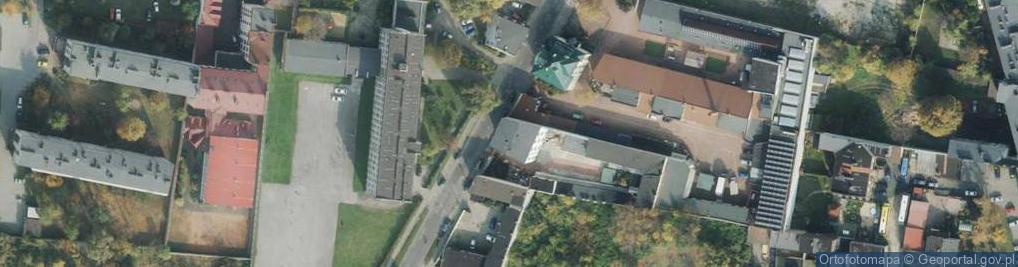 Zdjęcie satelitarne Oświatowiec