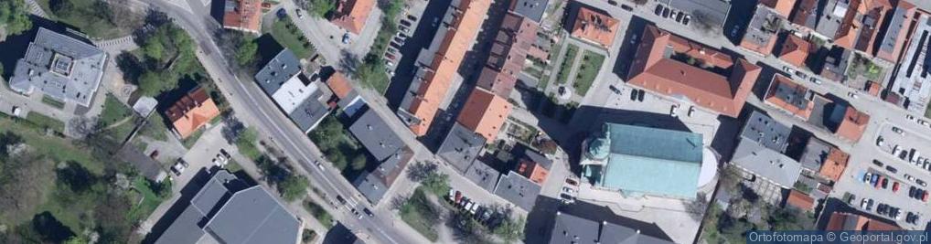 Zdjęcie satelitarne Outlet Prudnik M Ślusarczyk S Ilnicka
