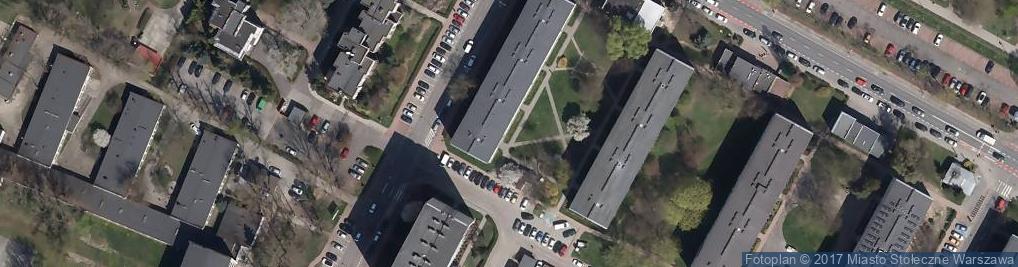 Zdjęcie satelitarne Oval Księgi Rachunkowe Sp. z o.o.