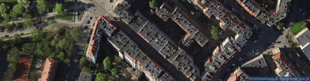 Zdjęcie satelitarne Owczarek M., Wrocław