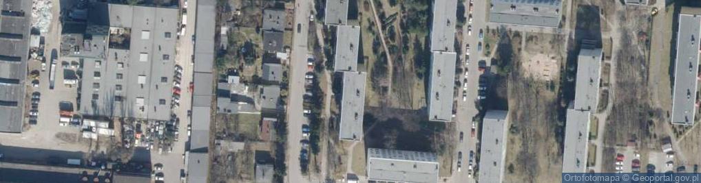 Zdjęcie satelitarne P.H.Danio Grażyna Brzozowska i Mirosław Brzozowski