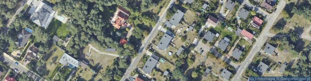 Zdjęcie satelitarne P.H.Krzysztof Żakowiecki