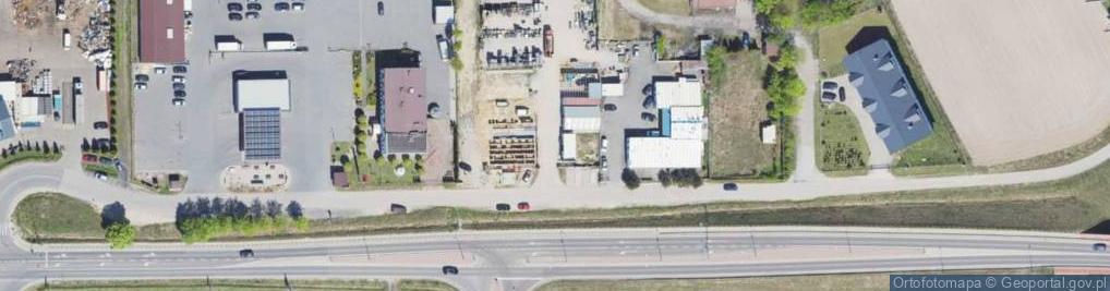 Zdjęcie satelitarne P.H.U. Centrum Ogrodzeń Paweł Baranek