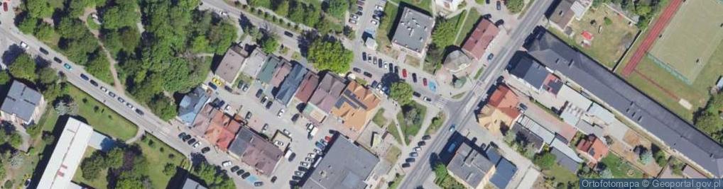 Zdjęcie satelitarne P H U Comp Art Trojanowski Zbigniew Trojanowska Małgorzata