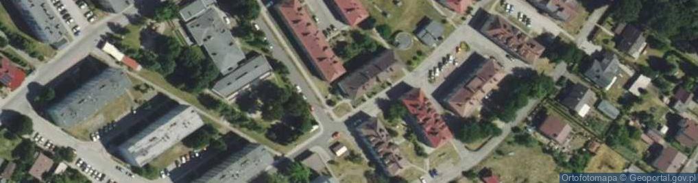 Zdjęcie satelitarne P H U Kajtek