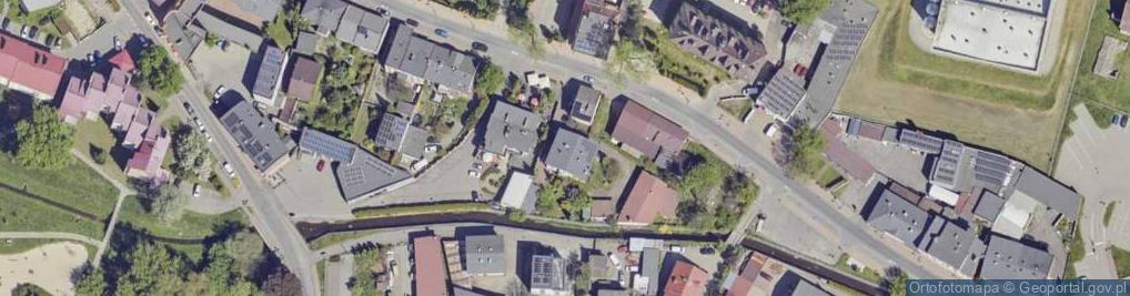 Zdjęcie satelitarne P H U Mabud Mariusz Mrowiec Andrzej Świerczek