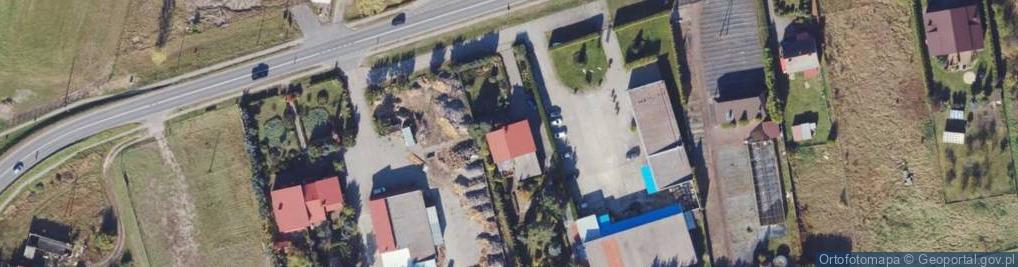 Zdjęcie satelitarne P.H.U.Mago Mateusz Ławski