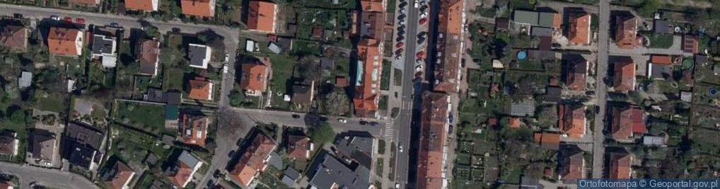 Zdjęcie satelitarne P.H.U.Packexpress Sawicki B., z-C