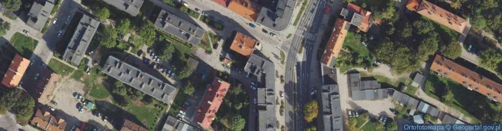 Zdjęcie satelitarne P H U Sariusz