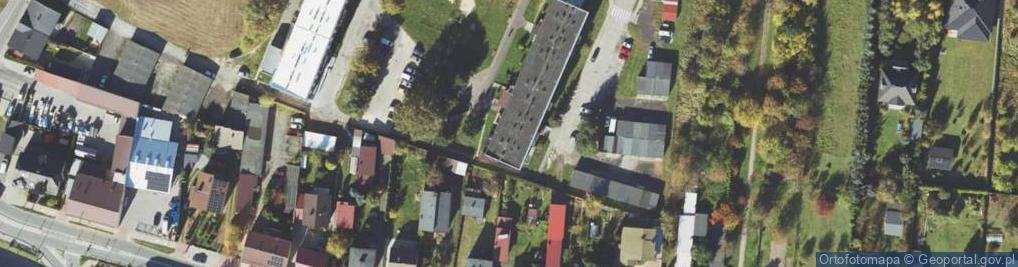 Zdjęcie satelitarne P & Ł Serwis Paweł Pokrywczyński Łukasz Antosik