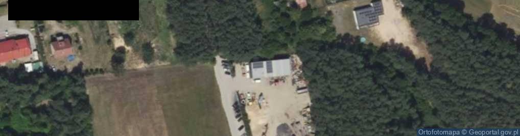 Zdjęcie satelitarne P.P.H.i U. "ISKRO - BUD" S.C. Fafińscy
