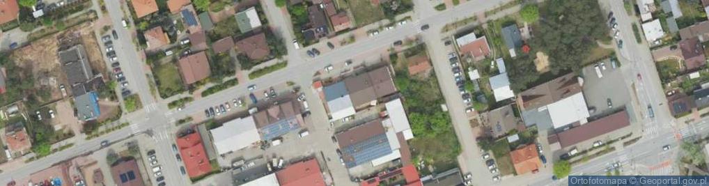 Zdjęcie satelitarne P P H i U Izpol Hurtownia Wędlin