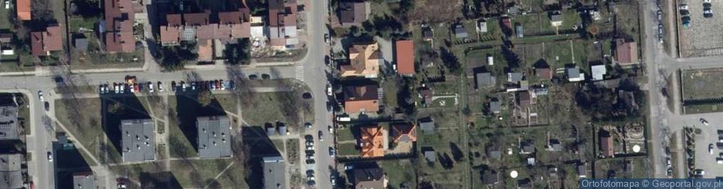 Zdjęcie satelitarne P P H Maja M Krajewska A Krajewski