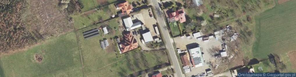 Zdjęcie satelitarne P.P.H.U. EWAN Producent kontenerów. Majcher E.