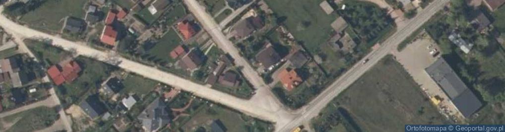 Zdjęcie satelitarne P P H U Fradar Dariusz Milczarek Katarzyna Milczarek