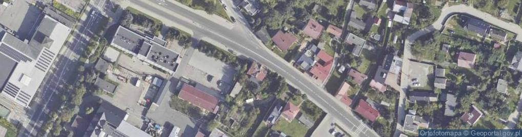 Zdjęcie satelitarne P P H U Izoprzem Czub Przemysław Przewlekła Bożena