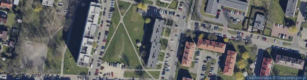 Zdjęcie satelitarne P P H U Jantal Janina Kobierska Janusz Kobierski