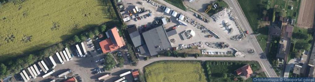 Zdjęcie satelitarne P.P.H.U Karina Grzegorz Kudrej