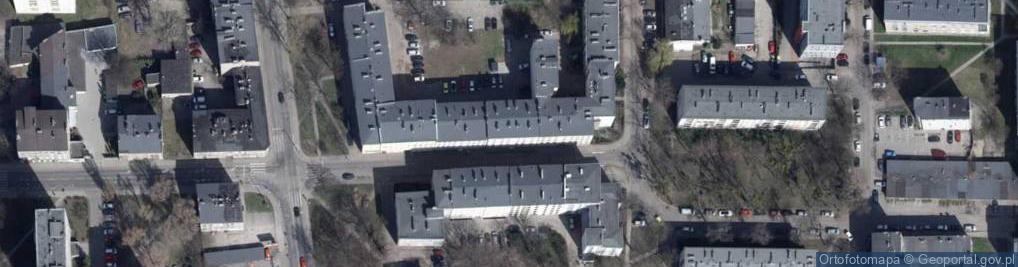 Zdjęcie satelitarne P P H U Mart Magic Wnukow
