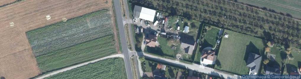 Zdjęcie satelitarne P.P.H.U Owoce Obwoźny Skup i Sprzedaż Owoców i Warzyw Hurt i Detal Józef Skotny