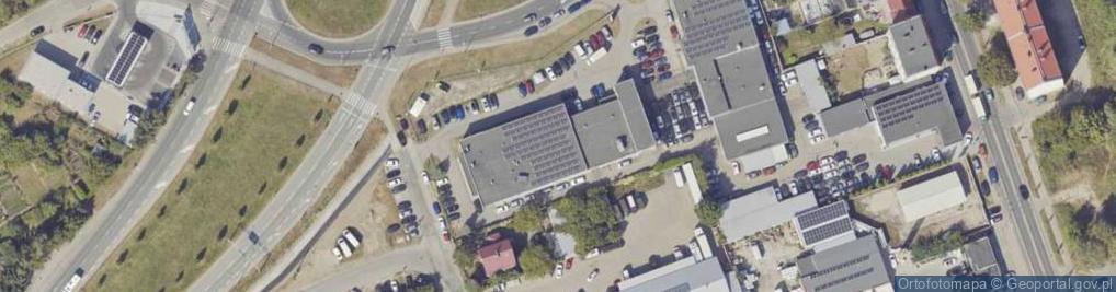 Zdjęcie satelitarne P P H U Romek Krzysztof Korzeniewski Iwona Krzemińska