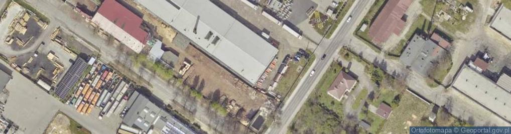 Zdjęcie satelitarne P P U H Alu Plast Mieczysław Krzak Sławomir Krzak Marek Krzak