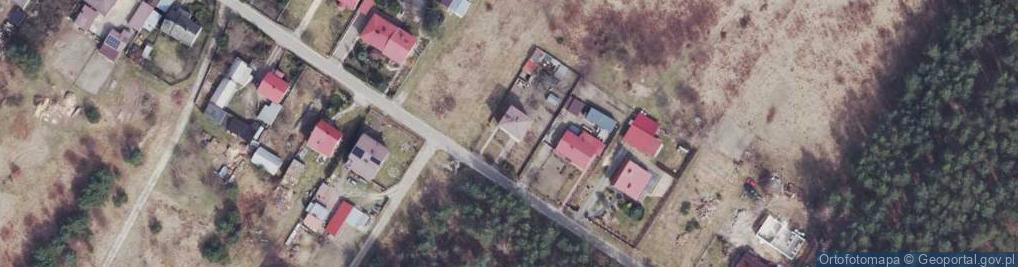 Zdjęcie satelitarne P P U H Ośrodek Szkoleniowo Wypoczynkowy Leśne Kąty