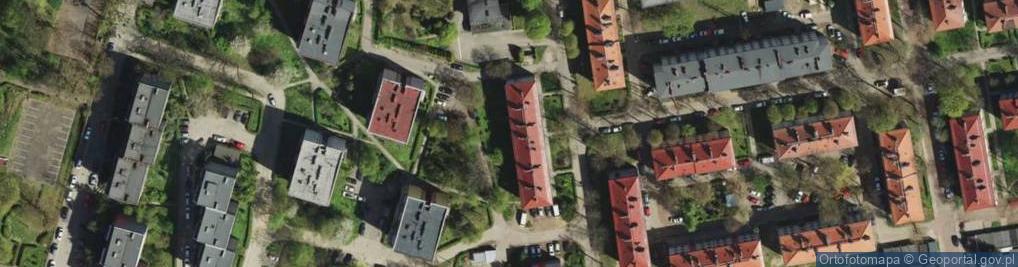 Zdjęcie satelitarne P P U H Univexim Chorianopulos Jan Stempka Małgorzata