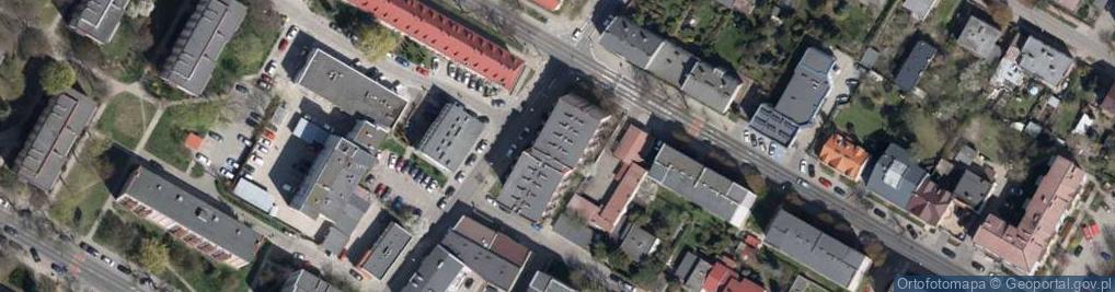 Zdjęcie satelitarne P T H U Warcachowska Urszula