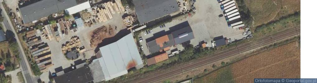 Zdjęcie satelitarne P.T.U.H.Poltrans Krzysztof LewandowskiLEWEX Krzysztof i Michał Lewandowscy