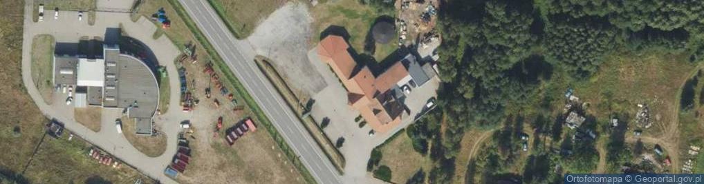 Zdjęcie satelitarne P.U.H.Zajazd Krasnal - Adrian Renata