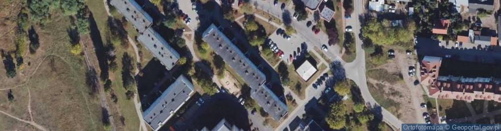 Zdjęcie satelitarne P.U."Zakrzewska"