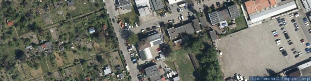 Zdjęcie satelitarne P & w Anna Gajewska Projektowanie i Wykonawstwo