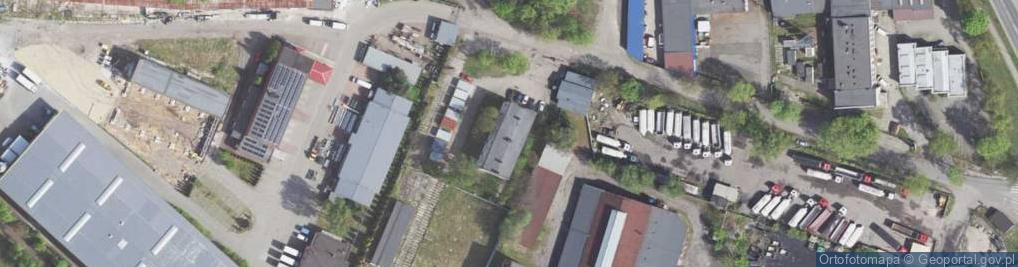 Zdjęcie satelitarne P w Budmasz