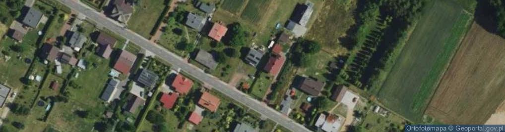 Zdjęcie satelitarne P w Konex