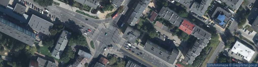 Zdjęcie satelitarne P w Lenex Handel Hurtowy i Detaliczny