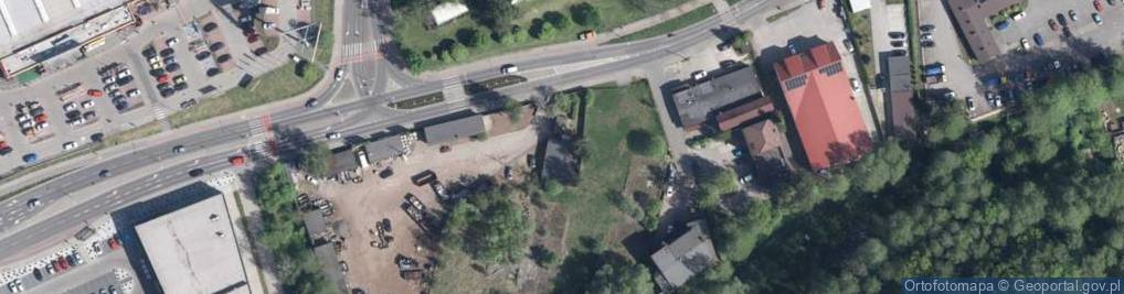 Zdjęcie satelitarne P w Zazpol