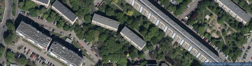 Zdjęcie satelitarne Pagr Pracownia Projektowa Grzegorz Pawelec