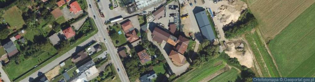 Zdjęcie satelitarne Pajęczyna Sp. z o.o. Zakład Produkcyjno Handlowy