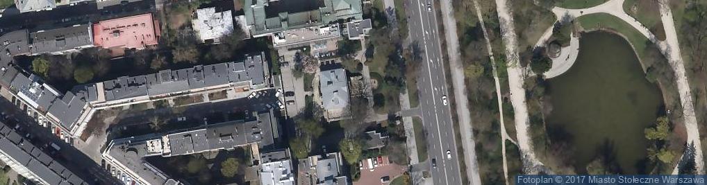Zdjęcie satelitarne Pałac Sobańskich