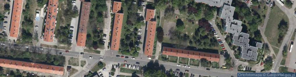 Zdjęcie satelitarne "Pałac" Zakład Usług Elektrycznych i Budowlanych Pałac Fryderyk