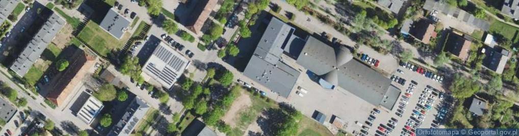 Zdjęcie satelitarne Państwowa Wyższa Szkoła Zawodowa w Ciechanowie