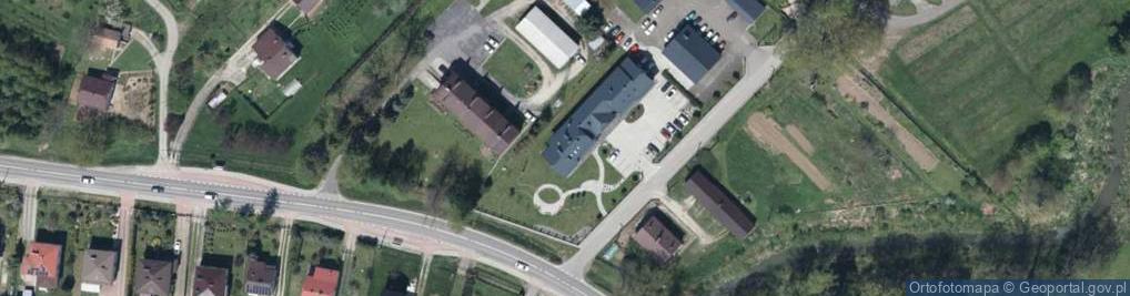 Zdjęcie satelitarne Państwowe Gospodarstwo Leśne Lasy Państwowe Nadleśnictwo Gorlice