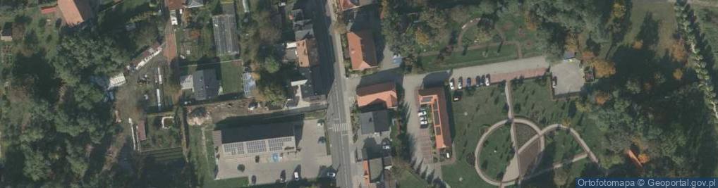 Zdjęcie satelitarne Państwowe Gospodarstwo Leśne Lasy Państwowe Nadleśnictwo Prószków