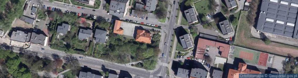Zdjęcie satelitarne Państwowe Gospodarstwo Leśne Lasy Państwowe Nadleśnictwo Rybnik