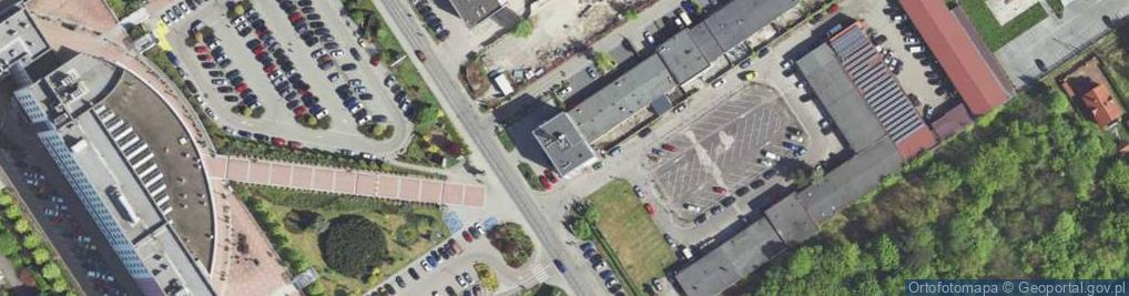 Zdjęcie satelitarne Papmar Przedsięb Prywatne Hurt Detal Art Papierniczych